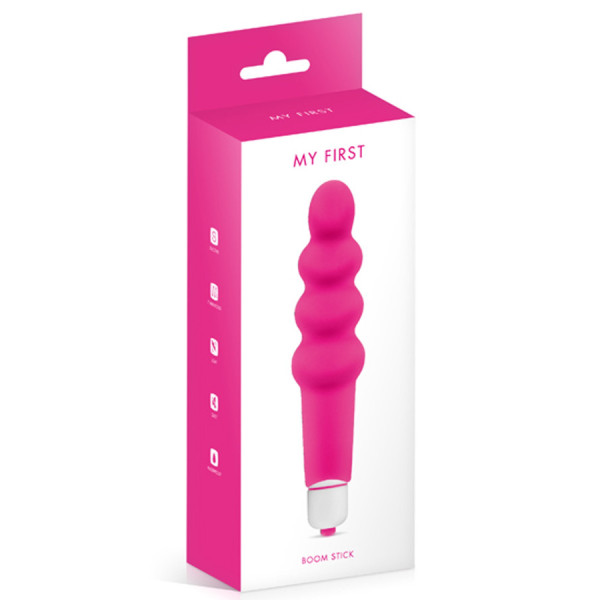 Vibromasseur glace rose silicone 7 vitesses waterproof 